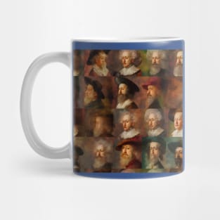 Rembrandt Paintings Mashup Mug